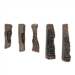 सिरेमिक गैस लॉग गैस चिमनी के लिए सेट